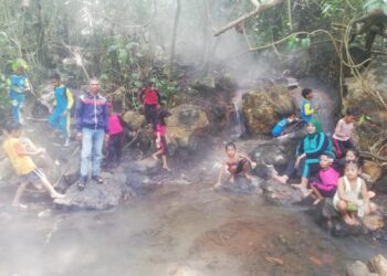 Surga Tersembunyi di Lebak, Keindahan Alami Pemandian Air Panas Citando