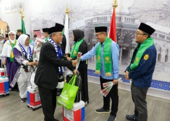 Alhamdulillah, Gelombang Pertama Jemaah Haji Indonesia Tiba di Madinah