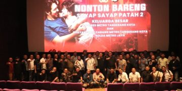 Nobar Film Sayap-sayap Patah, Polres Metro Tangerang Kota Gelar Pemutaran Film Bertema Terorisme