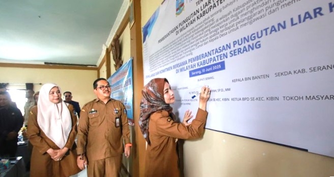 Bupati Serang Deklarasikan Satgas Anti Pungli Ketenagakerjaan untuk Berantas Calo dan Praktik Ilegal