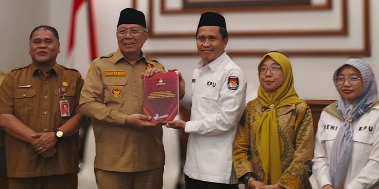 KPU Tangerang Selatan Serahkan SilPA Rp6,6 Miliar Dana Pemilu dan Pilkada 2024 ke Pemkot Tangsel