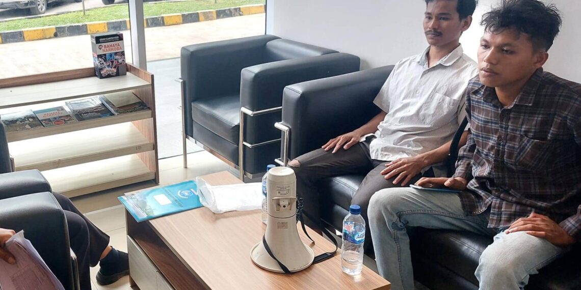 Mahasiswa Demo di Perkantoran Lengkong Tak Kuasai Materi Saat Audiensi Langsung Angkat Kaki