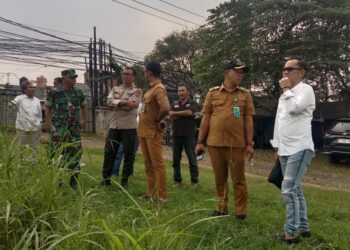 Lahan Bekas Pabrik Tekstil PT Sandratex di Ciputat Timur Terbengkalai