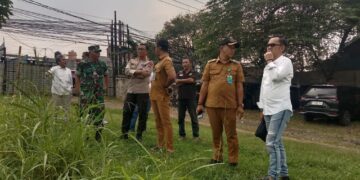 Lahan Bekas Pabrik Tekstil PT Sandratex di Ciputat Timur Terbengkalai