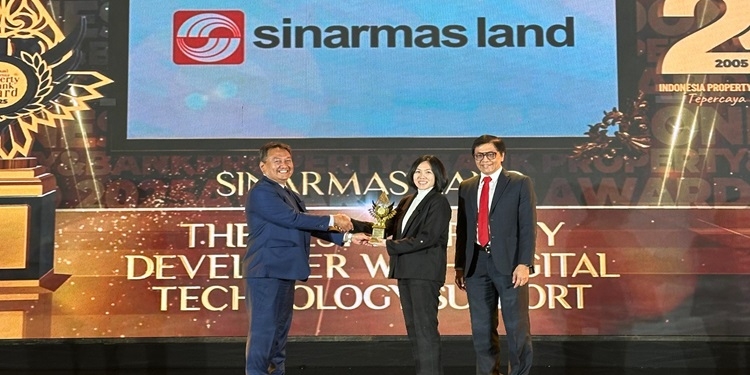 Sinar Mas Land Raih Penghargaan Pengembang Properti Terbaik dengan Dukungan Teknologi Digital di IPBA 2025