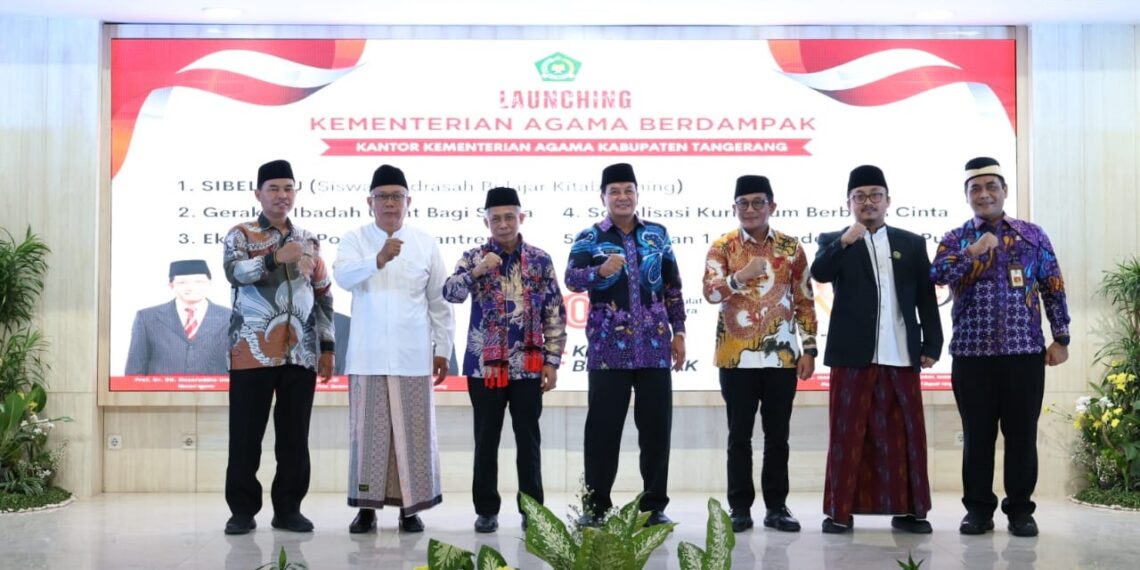 Kabupaten Tangerang dan Kemenag Luncurkan Program "Kemenag Berdampak" untuk Tingkatkan Kolaborasi Lintas Sektor