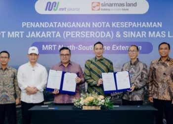 Sinar Mas Land dan MRT Jakarta Jajaki Kerjasama Pembangunan Jalur Menuju Tangerang Selatan