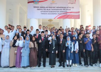 Bupati Serang Lepas 19 Pelajar untuk Menempuh Pendidikan di Sekolah Rakyat di Tangsel