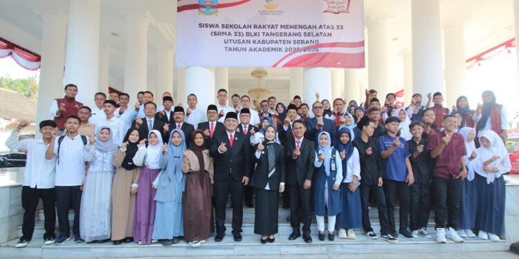 Bupati Serang Lepas 19 Pelajar untuk Menempuh Pendidikan di Sekolah Rakyat di Tangsel
