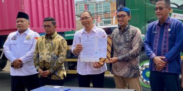 Emping Khas Banten Menembus Pasar Internasional, Gubernur Andra Soni Lepas Ekspor ke Arab Saudi