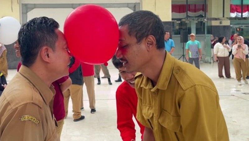 Peringatan HUT ke-80 RI di Tangsel Meriah, Rangkaian Lomba Dorong Persatuan