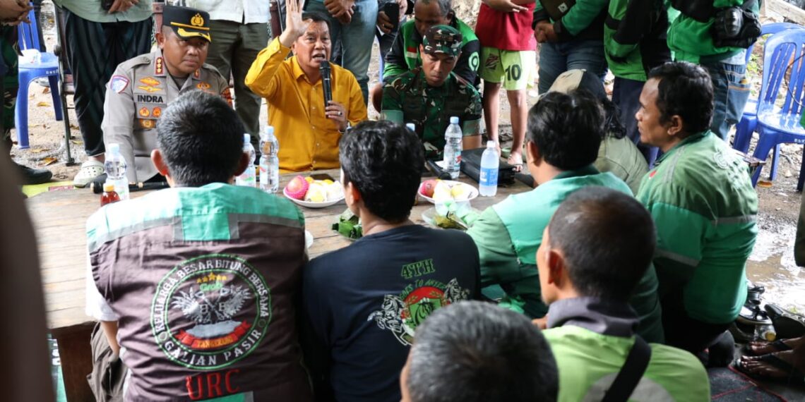 Antisipasi Demo di Kabupaten Tangerang, Bupati Deklarasi Damai di Markas Pengemudi Ojek Online