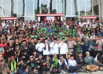 Gedung DPRD Tangsel Dapat Pengamanan Berlapis, Komunitas Ojol Hingga Ormas Gelar Deklarasi Damai Jaga Aset Rakyat