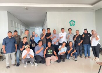 Kepala Disdikbud Sambangi Markas PWI Tangsel di Serpong, Komitmen Bangun Kolaborasi