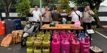Rumah Kontrakan di Tangerang jadi Pabrik Pengoplosan Gas LPG Subsidi ke Non-Subsidi