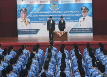 Pemkot Tangsel Kukuhkan 853 PPPK Tahap II Formasi 2024