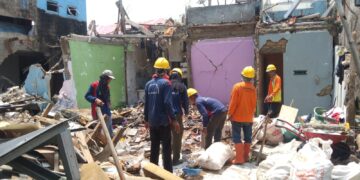Disperkimta Tangsel-Baznas Kolaborasi Perbaiki Rumah Korban Ledakan di Pamulang
