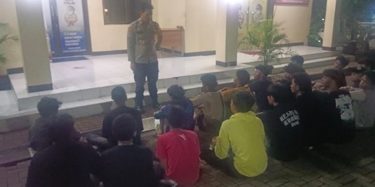 Polsek Cisauk dan Tim Gabungan Gagalkan Aksi Balap Liar dan Tawuran di Kademangan dan Babakan