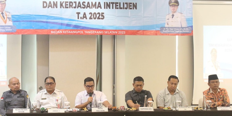 Forum Intelijen Daerah Tangsel Perkuat Sinergi Jaga Kondusivitas Wilayah