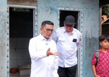 Gubernur Banten Tinjau Proyek Pembangunan Rumah Layak Huni di Lebak