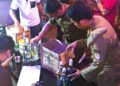 Penindakan Tegas! Tempat Karaoke Alam Sutra Terjaring Razia Minuman Keras