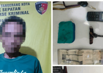 Polsek Sepatan Ringkus Pencuri Motor saat Beraksi, Pelaku Bawa Kunci T