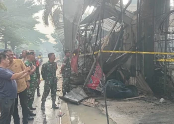 Kebakaran Rumah Usaha Material di Ciputat Timur Tangsel Tewaskan Satu Orang