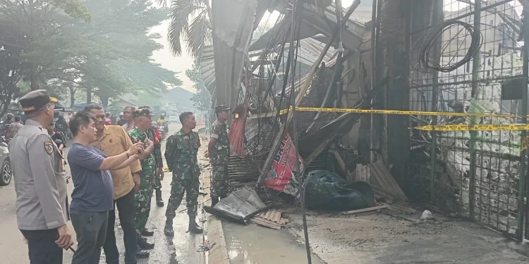 Kebakaran Rumah Usaha Material di Ciputat Timur Tangsel Tewaskan Satu Orang