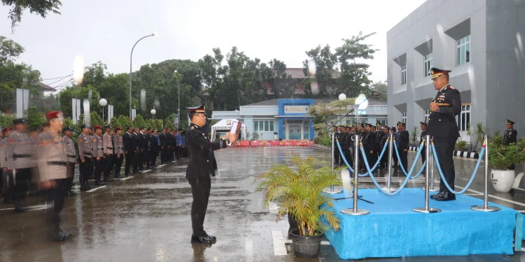 Polresta Tangerang Gelar Upacara Hari Bela Negara ke-77, Teguhkan Komitmen Kebangsaan untuk Indonesia Maju