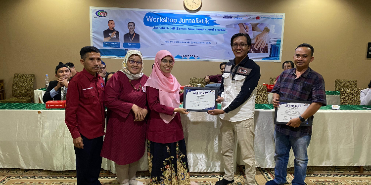 Perkumpulan Lembaga Personalia Gandeng JMSI Kabupaten Tangerang Banten Tingkatkan Kemampuan Jurnalistik HR Zaman Now