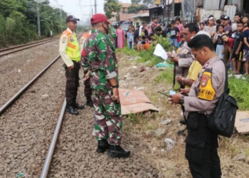 Mahasiswa Tewas Tersambar Kereta Api Dekat Stasiun Pondok Ranji