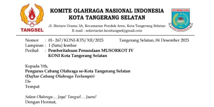 Acara yang telah terjadwal berlangsung pada Jumat hingga Sabtu, 5–6 Desember 2025, tiba-tiba batal terlaksana dan menunda jadwal tanpa batas waktu yang jelas.