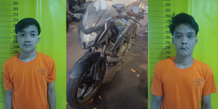 Bermodal Rekaman Kamera CCTV, Polsek Tangerang Ringkus Dua Pencuri Motor