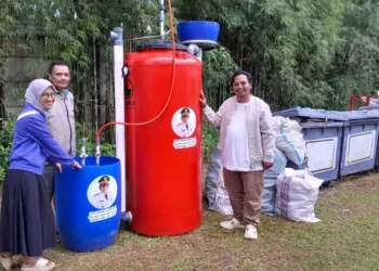 Gubernur Banten Salurkan Toren POC dan Biogas untuk Kurangi Sampah Organik di Tangerang Selatan