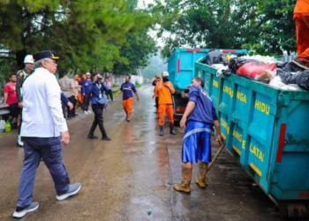 Pemkot Tangsel Gandeng TNI dan Pihak Awasta Gelar Aksi Bersih Kota