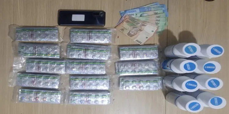Polisi Sita Ribuan Butir Obat Keras Tramadol dan Hexymer di Warung Kuliner Mie Aceh Karawaci Tangerang
