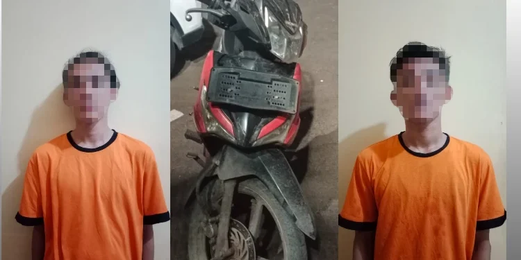 Polisi Tangkap Dua Terduga Pencuri Motor di Karawaci Tangerang