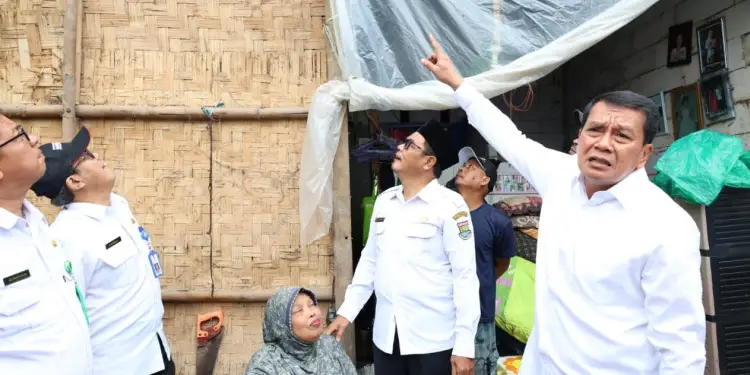 Rumah Roboh Akibat Hujan dan Angin Kencang di Kresek, Bupati Tangerang: Perlu Penanganan Cepat