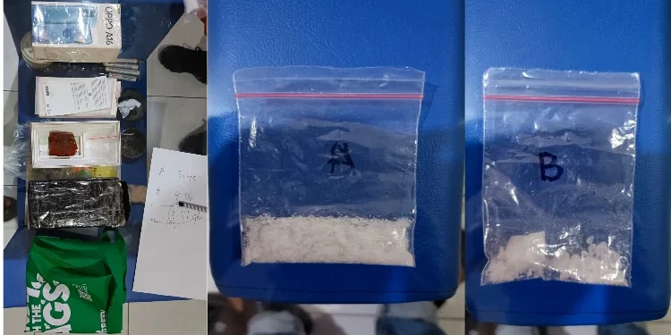 Polisi Bongkar Pengiriman Narkotika Jenis Sabu 9,51 Gram Lewat Ojek Online di Rajeg Tangerang