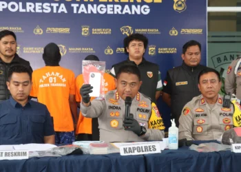 Sakit Hati Ditagih Utang, Pria Ini Habisi Pegawai Konter HP di Jambe Tangerang