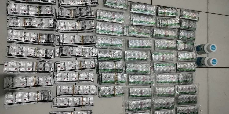 Jelang Ramadan Masih Marak Peredaran Narkoba, Polsek Cikupa Ringkus Kurir 7.550 Butir Obat Keras Ilegal