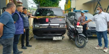 Polsek Pamulang Amankan Pelaku Percobaan Pencurian Mobil Pickup