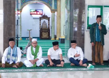 Safari Ramadan 1447 H Dimulai, Wawalkot Tangsel Kunjungi Masjid Al Muhajirin Pakualam Serpong Utara
