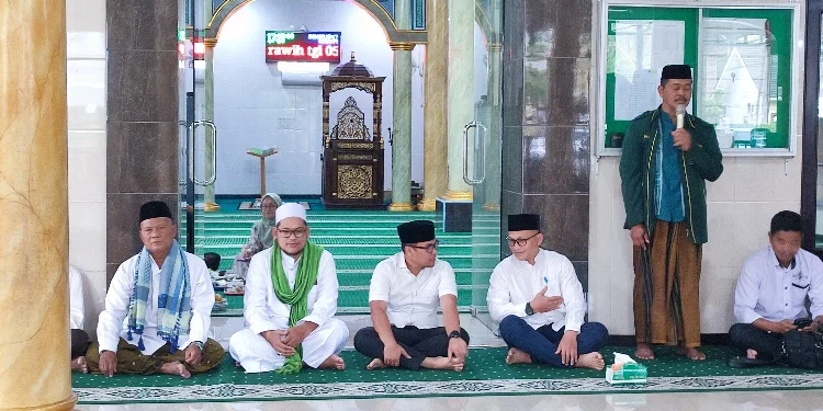 Safari Ramadan 1447 H Dimulai, Wawalkot Tangsel Kunjungi Masjid Al Muhajirin Pakualam Serpong Utara
