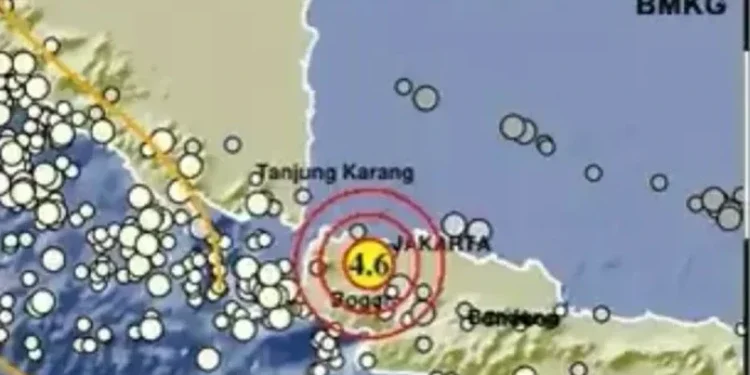 BREAKING NEWS: Gempa M4,6 Guncang Tangerang