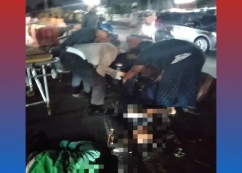 Tabrakan di Putaran Depan Polsek Ciputat Timur,Ayah Tewas, Anak Luka Serius, Sopir Kendaraan Roda Empat Kabur