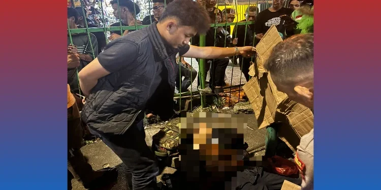 Pria Lansia Meninggal di Depan Pasar Ciputat, Polisi Olah TKP