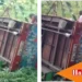Mobil Odong-odong Angkut Wisatawan Gunung Sindur Terperosok di Rumpin, Sembilan Orang Luka