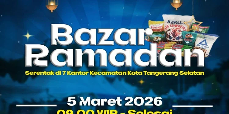 Bazar Ramadan 5 Maret, Pemkot Tangsel Siapkan Sembako Terjangkau di Tujuh Kecamatan Tanpa Sistem Kupon