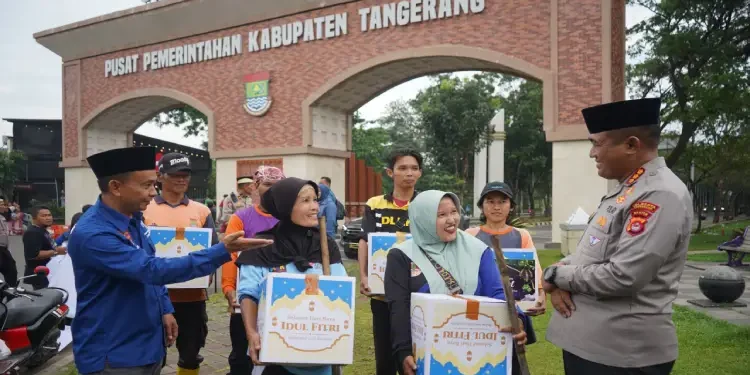 Polresta Tangerang dan Pokja Wartawan Gelar Ramadan Berbagi untuk Masyarakat